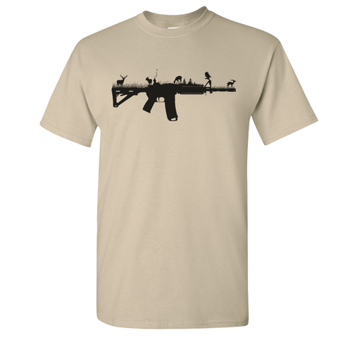 Age Of Wisdom Tan Graphic Tee