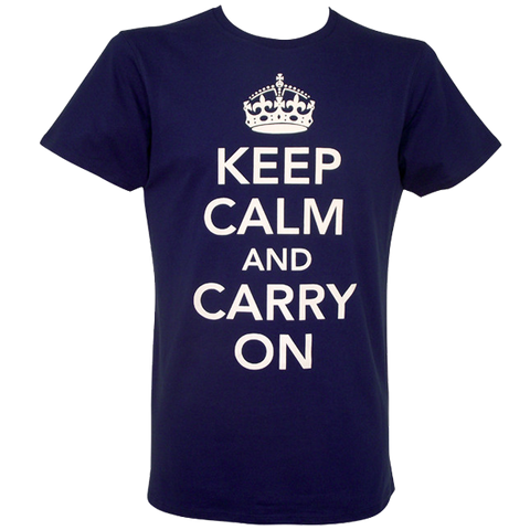 Pronto Blue Black Graphic Tee