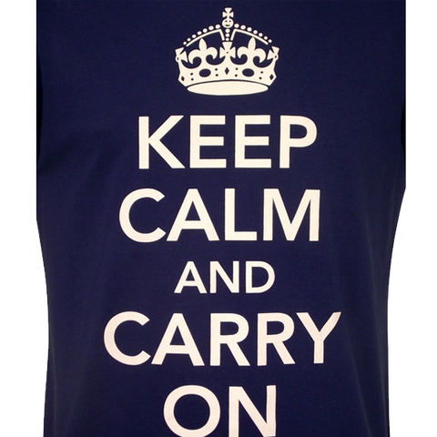 Pronto Blue Black Graphic Tee